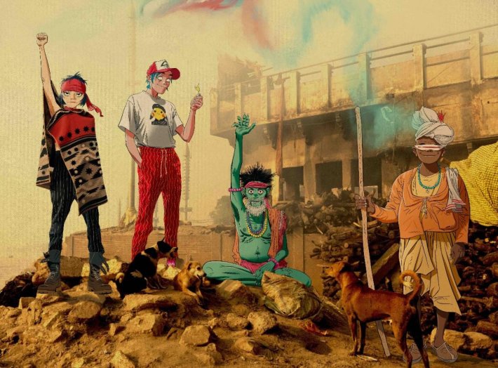 Gorillaz drop new singles 'Orange County' and 'The Hardest Thing